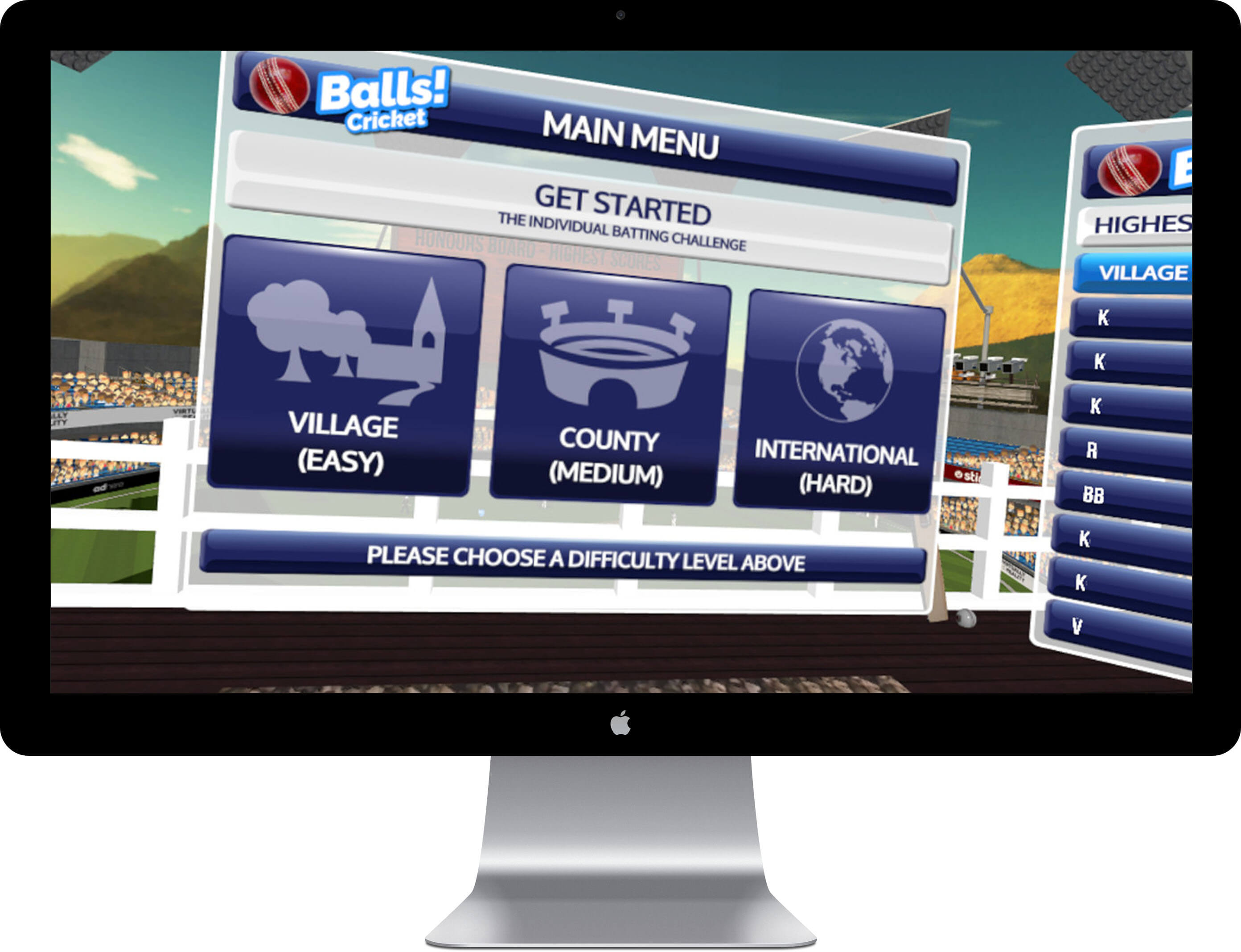 Steam Game: Balls! Virtual Reality Cricket Game Solution Image