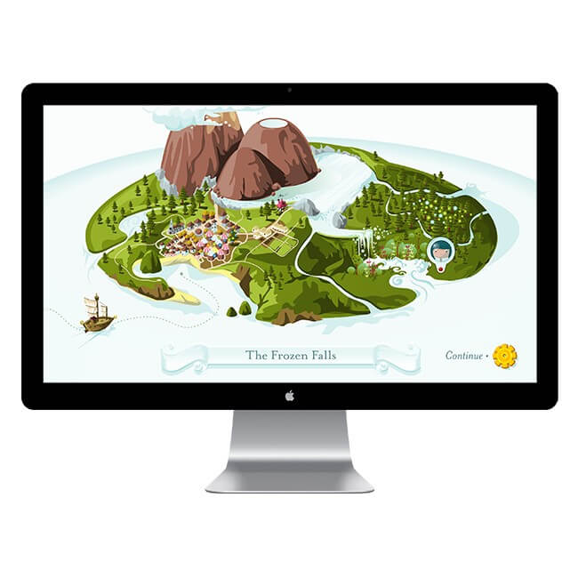 BBC / CBBC: ‘The Magic Globe’ Game & Campaign Site Solution Image