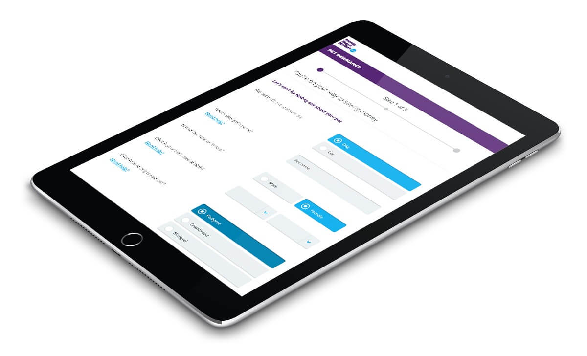 MoneySuperMarket: Pet Insurance White Label (Redesign) Solution Image