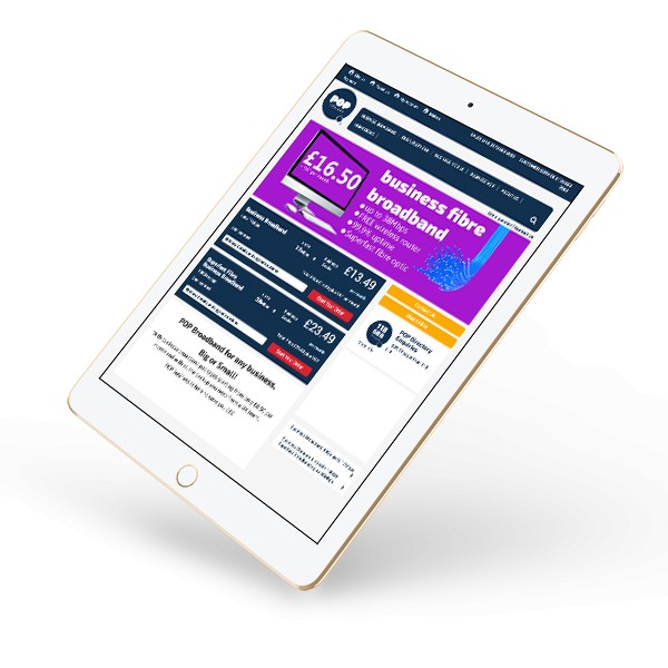 Pop Telecom: ISP Website with CMS & Customer Management Brief Image
