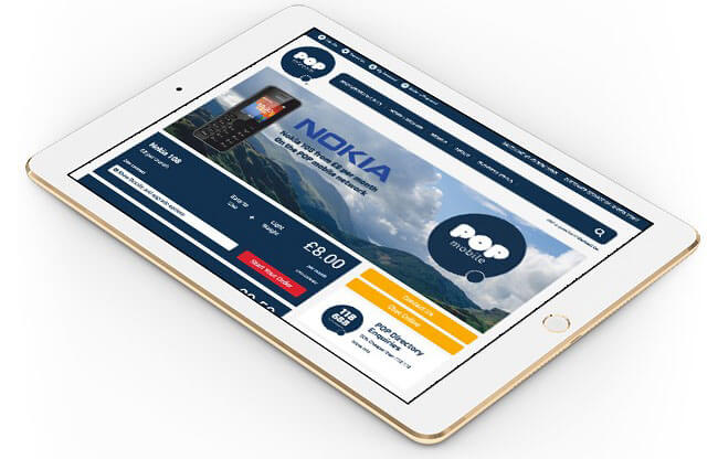 POP Telecom: ISP Cloud-based Sales Management & Website Solution Brief Image