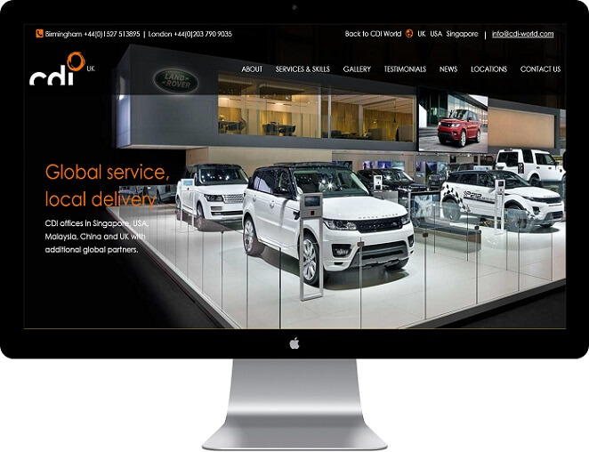 CDI World: Reponsive WordPress Website including Multisite Functionality Solution Image
